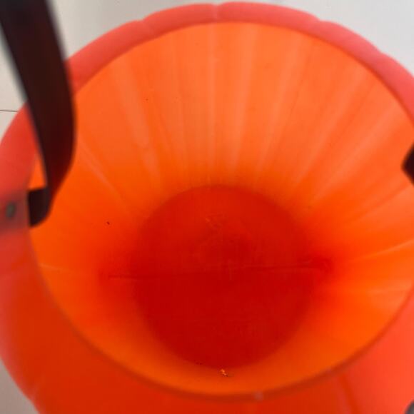 Vintage 1995 Empire Blow Mold Light Up Trick Or Treat Bucket Pumpkin Witch Hat - Picture 9 of 12